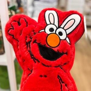 Viral Sesame Street Easter Elmo Holiday Pillow so cute